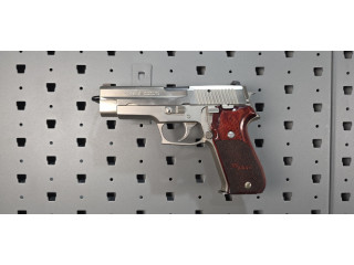 RARE - SIG SAUER WEST GERMAN P220 FACTORY NICKEL .45 ACP MFG 1987