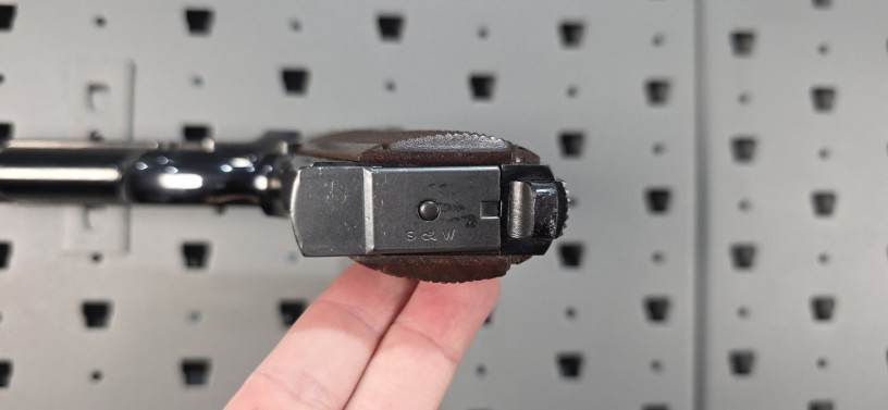 rare-smith-wesson-model-52-38-mid-range-wad-cutter-target-pistol-big-12