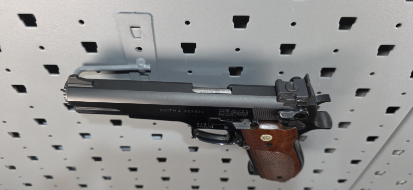 rare-smith-wesson-model-52-38-mid-range-wad-cutter-target-pistol-big-13