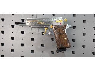 RARE - WALTHER PPK/S JAMES BOND ENGRAVED .380 ACP UNFIRED